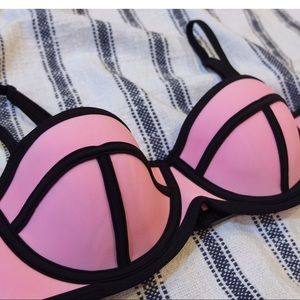 Candy Pink Triangl Bikini Set